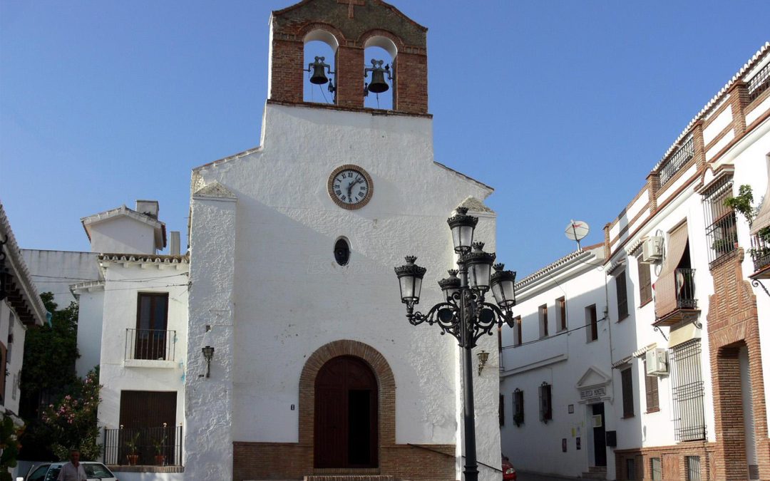 Reparación en la iglesia de Benagalbon