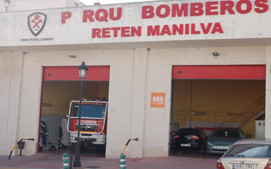 A7GR realiza la rehabilitación y reforma en el Parque de bomberos de Manilva.