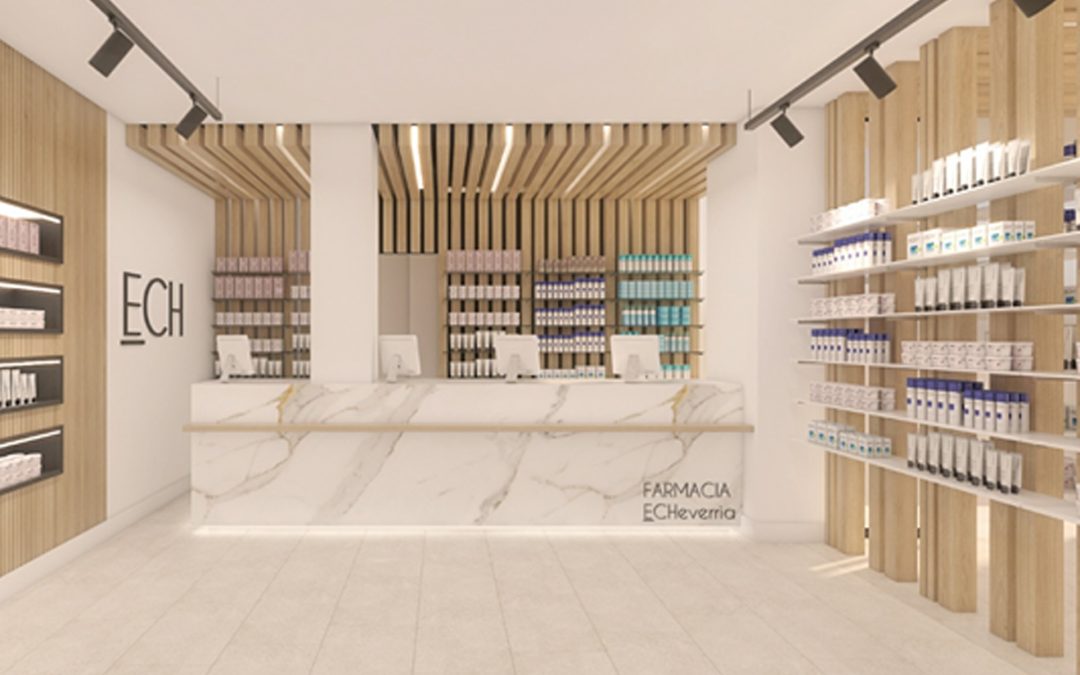Reforma en Farmacia en Avda. Pio Baroja.
