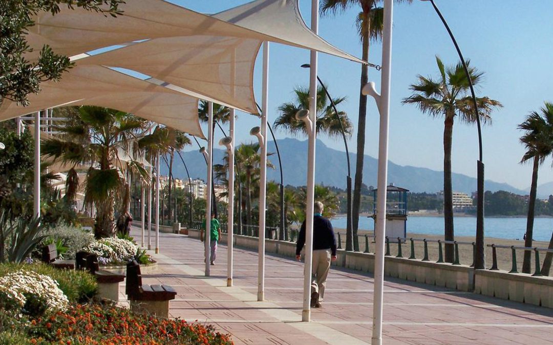 Obras Paseo marítimo de Estepona