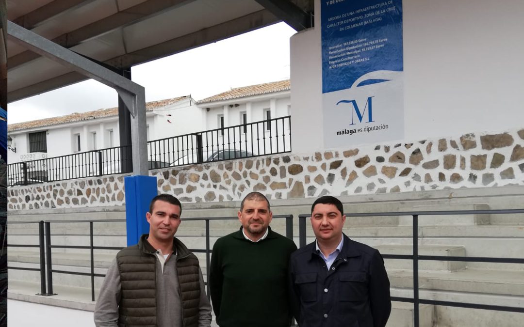 Inauguración de Pista deportiva por parte del Ayuntamiento de Colmenar