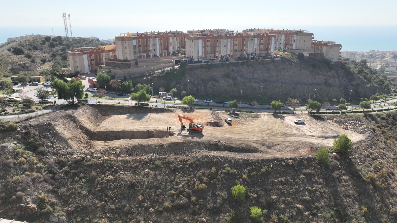 MOVIMIENTO DE TIERRAS PARA EL EDIFICIO DEL PARQUE DE BOMBEROS, CENTRAL DE EMERGENCIAS Y SEDE DEL CONSORCIO PROVINCIAL DE BOMBEROS DE MÁLAGA-RINCÓN DE LA VICTORIA