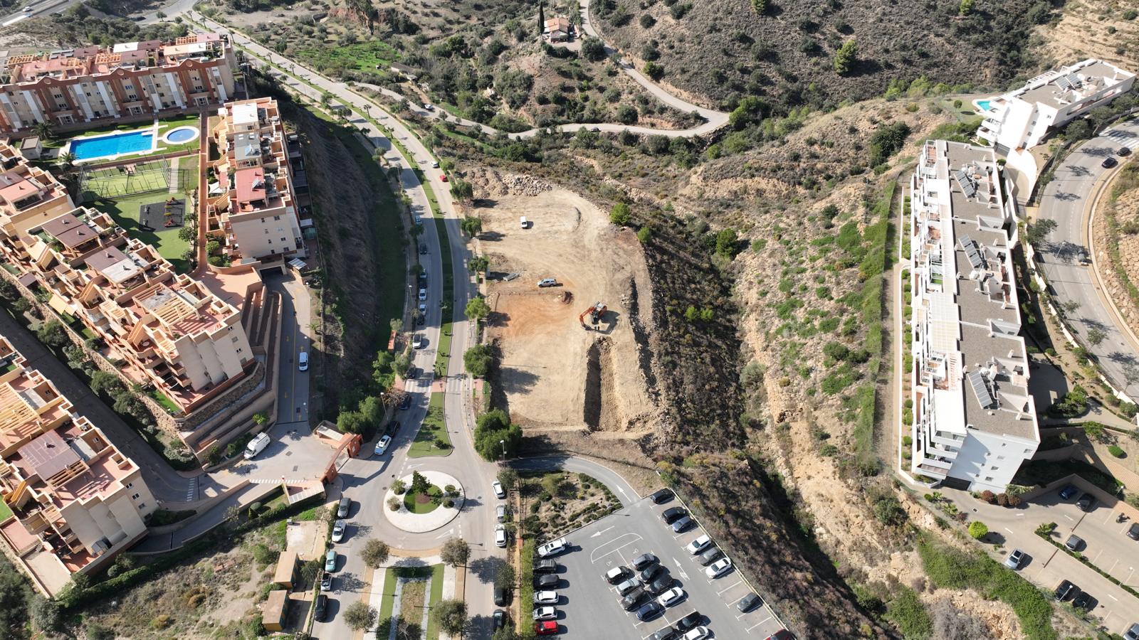 MOVIMIENTO DE TIERRAS PARA EL EDIFICIO DEL PARQUE DE BOMBEROS, CENTRAL DE EMERGENCIAS Y SEDE DEL CONSORCIO PROVINCIAL DE BOMBEROS DE MÁLAGA-RINCÓN DE LA VICTORIA