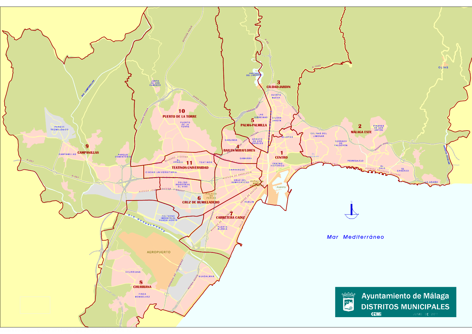 Distritos_Espacios publicos Municipales